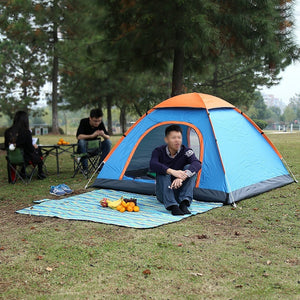 Experience the Great Outdoors with Our Automatic Double Door Multi-Person Camping Tent