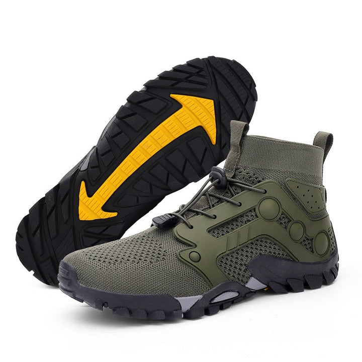 Experience the Great Outdoors with Our Lightweight High-Top Hiking Shoes