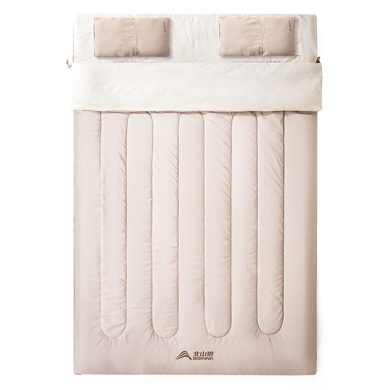 Double Outdoor Sleeping Bag Thickened Cold Protection