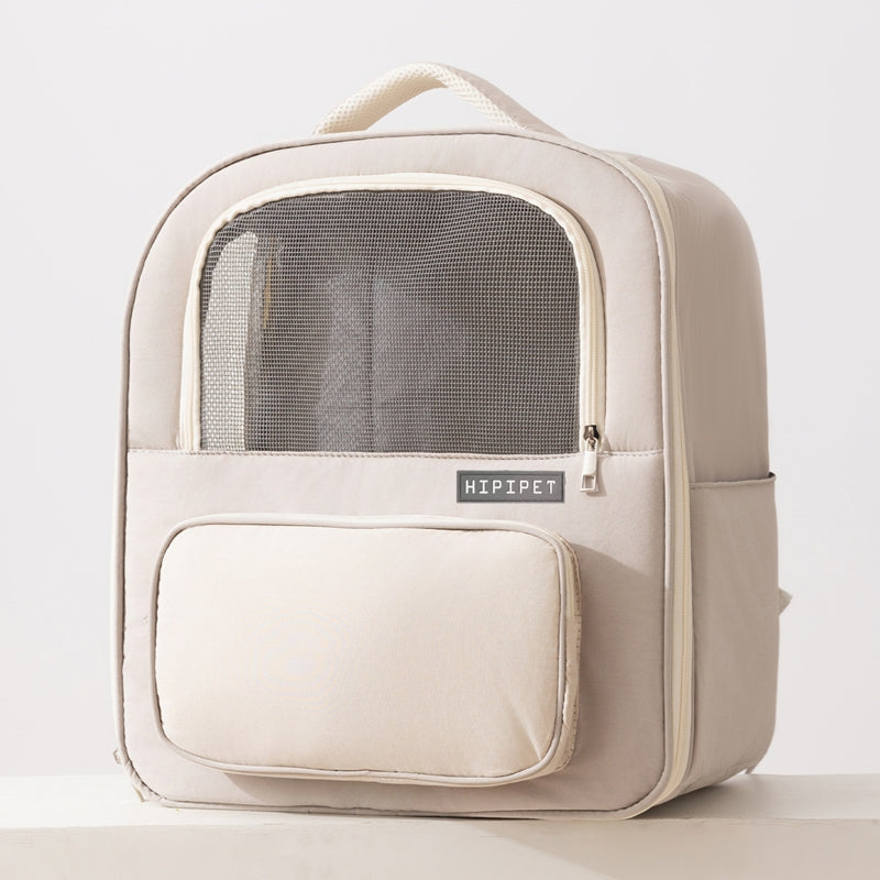 Breathable Warm Pet Travel Backpack with Mesh Window