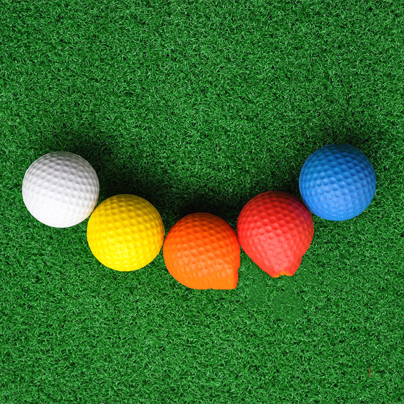 Lightweight PU Foam Golf Balls for Indoor and Outdoor Practice