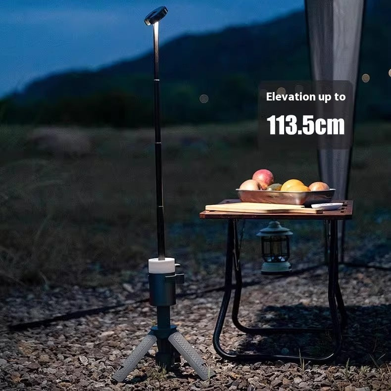 Multi-Functional Portable Camping Lantern Aluminum Alloy Retractable Bracket