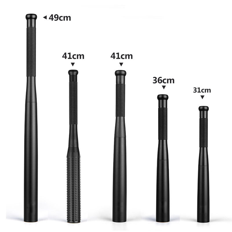 Flashlight With Defensive Baseball Bat