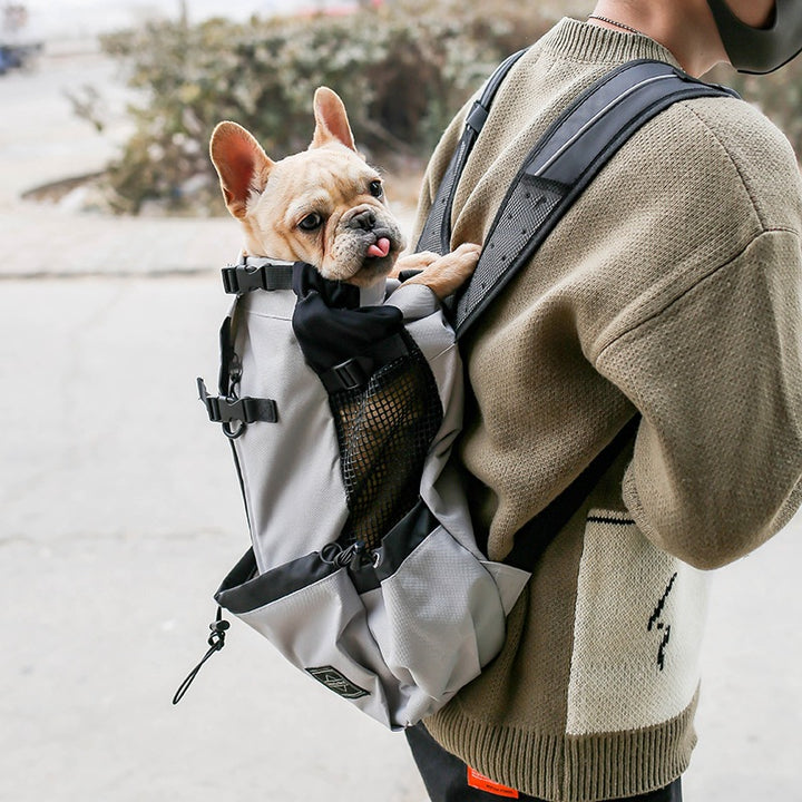 Double-Shoulder Portable Pet Travel Backpack Carrier