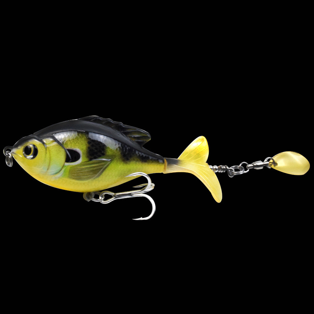 Tractor-Style Fishing Lure for Freshwater and Saltwater Fishing