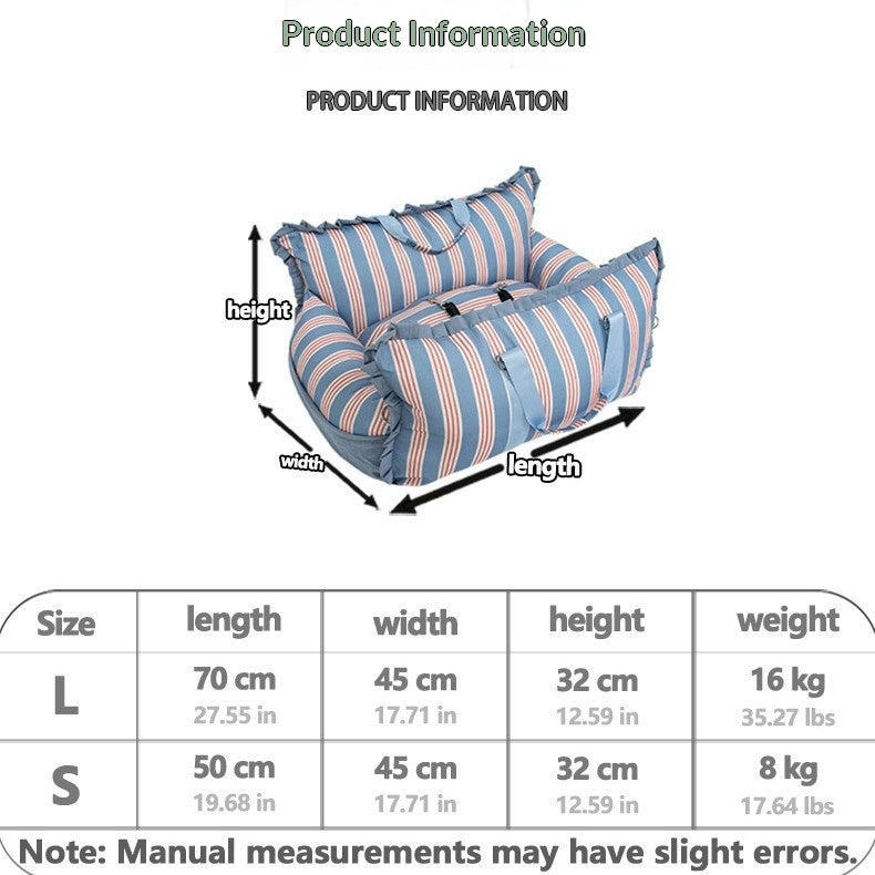 Car-Portable Portable Seat Pet Travel Bed Kennel