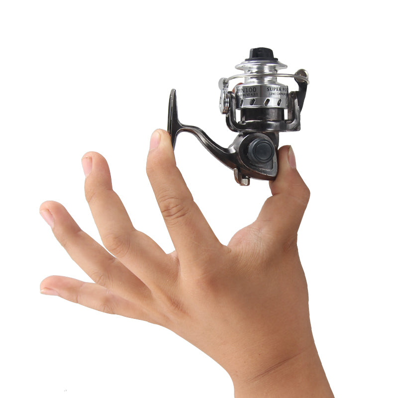 Mini 100% All-Metal Fishing Reel for Durability and Smooth Performance