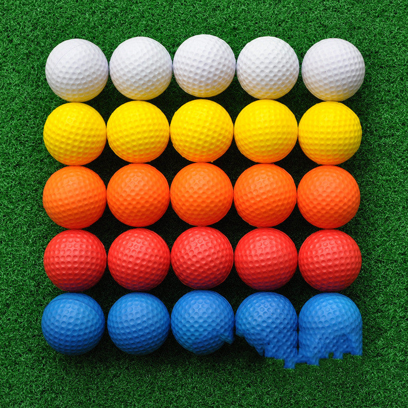 Lightweight PU Foam Golf Balls for Indoor and Outdoor Practice