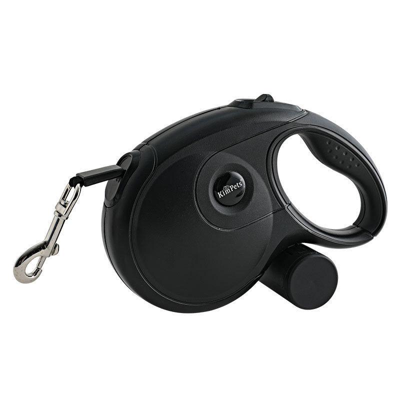 Automatic Retractable Pet Leash with One-Button Lock