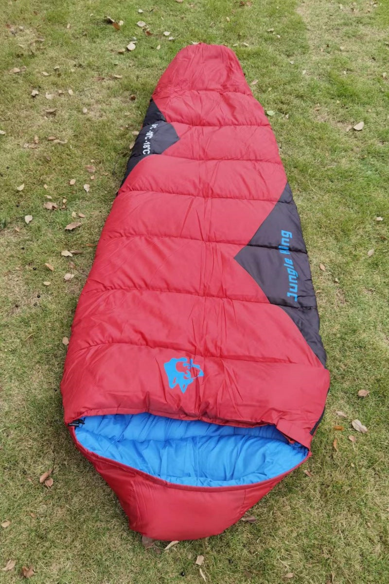 Outdoor Mummy Sleeping Bag for Autumn and Winter Camping