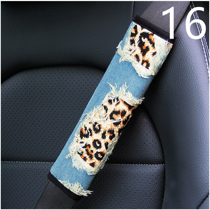 Ethnic Style Seat Belt Shoulder Cover For All Seasons