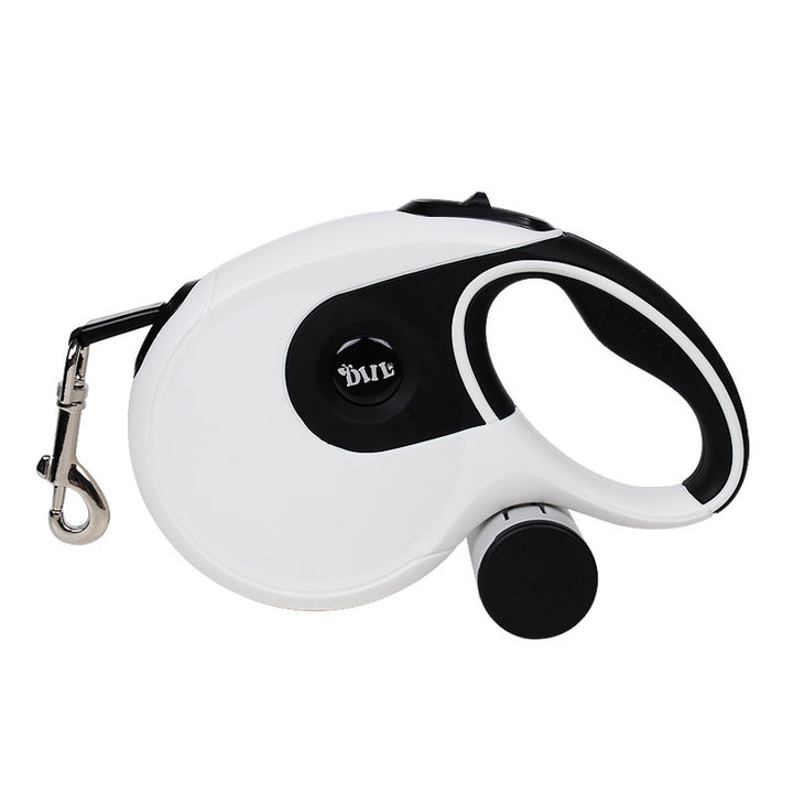 Automatic Retractable Pet Leash with One-Button Lock