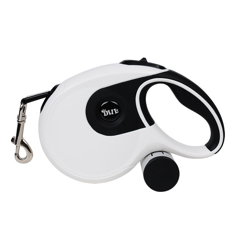 Automatic Retractable Pet Leash with One-Button Lock