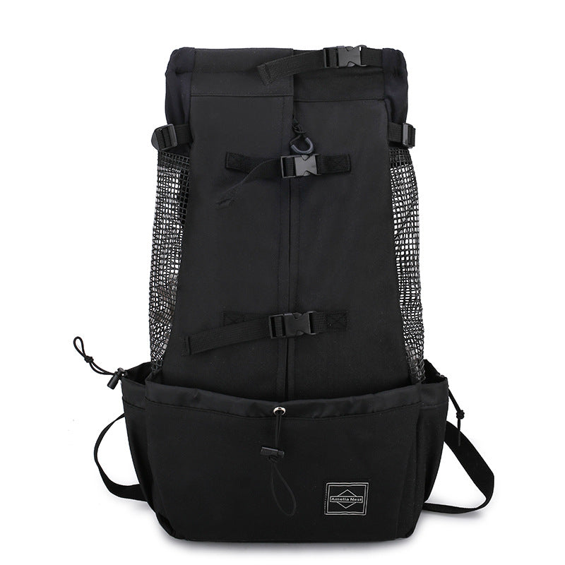 Double-Shoulder Portable Pet Travel Backpack Carrier