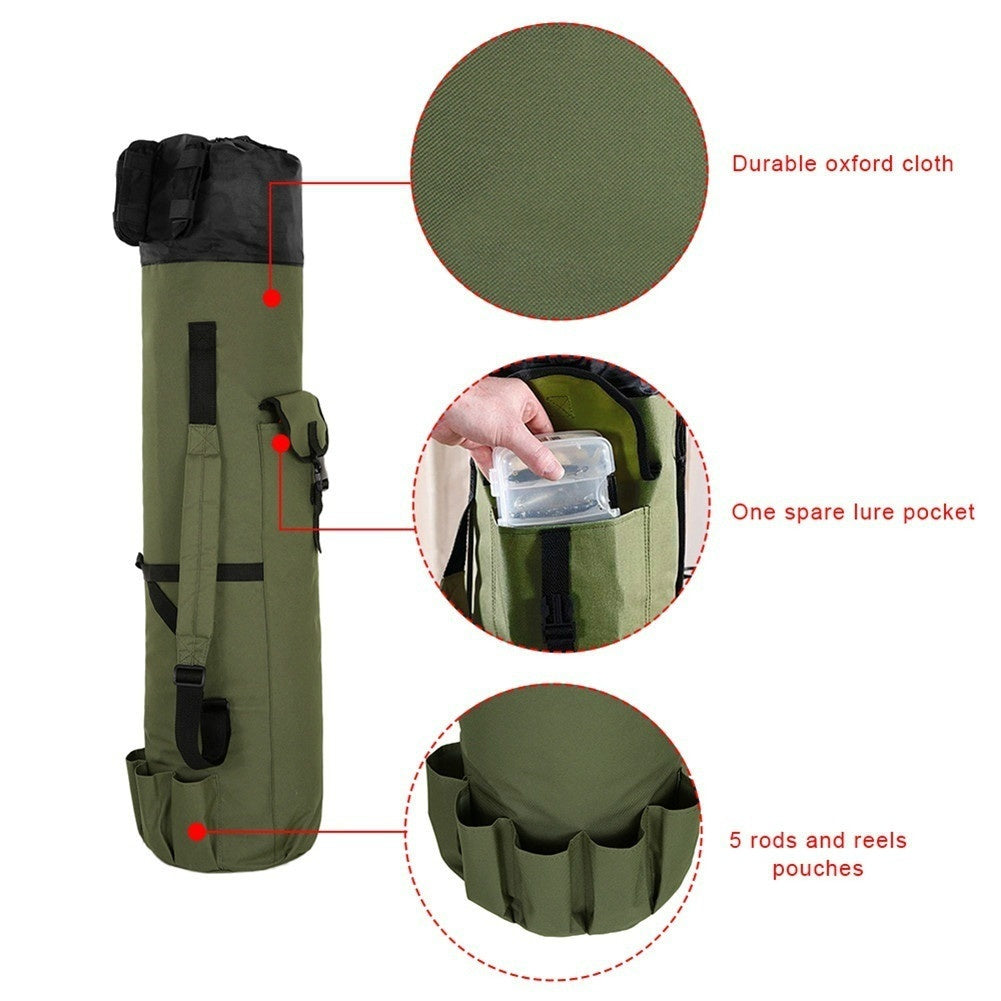 Portable Fishing Rod and Reel Storage Bag
