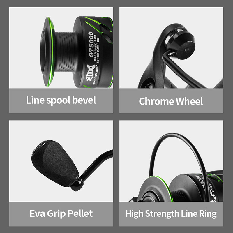 Full Metal Fishing Reel for Durability and Smooth Performance
