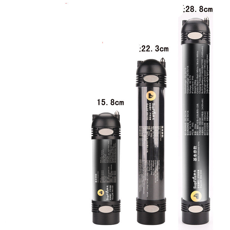 Rechargeable Camping Tent Light Strong Outdoor Emergency Flashlight