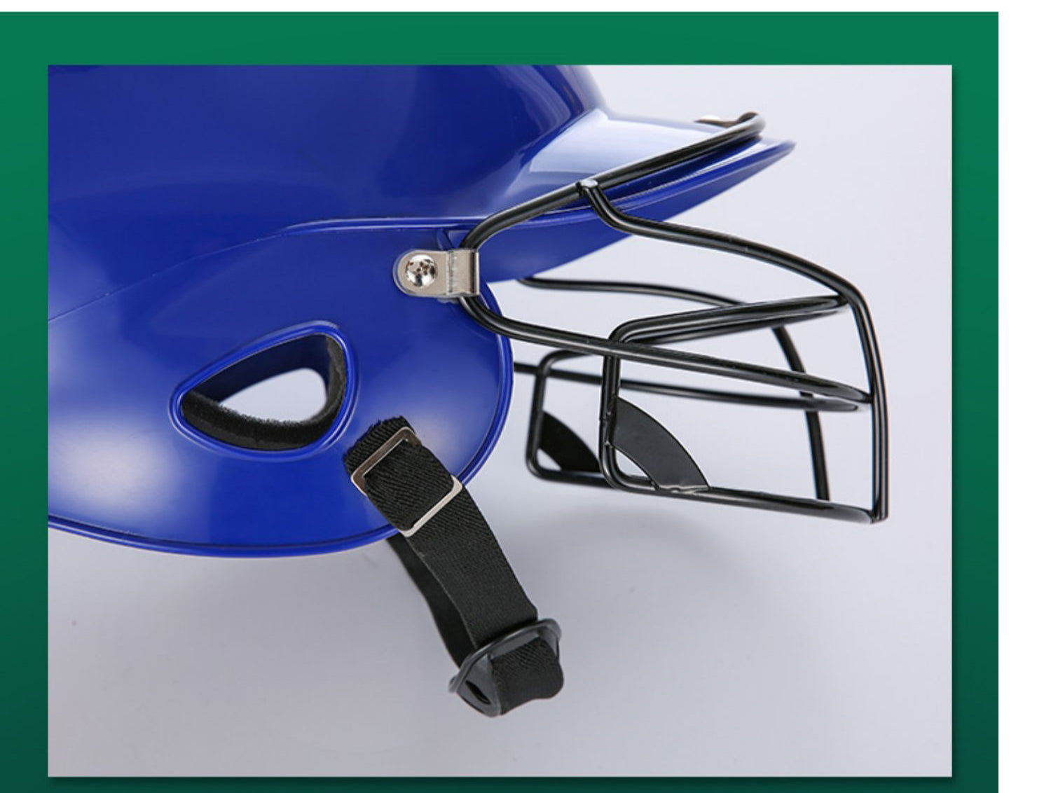 Professional Baseball Batting Helmet With Face Mask