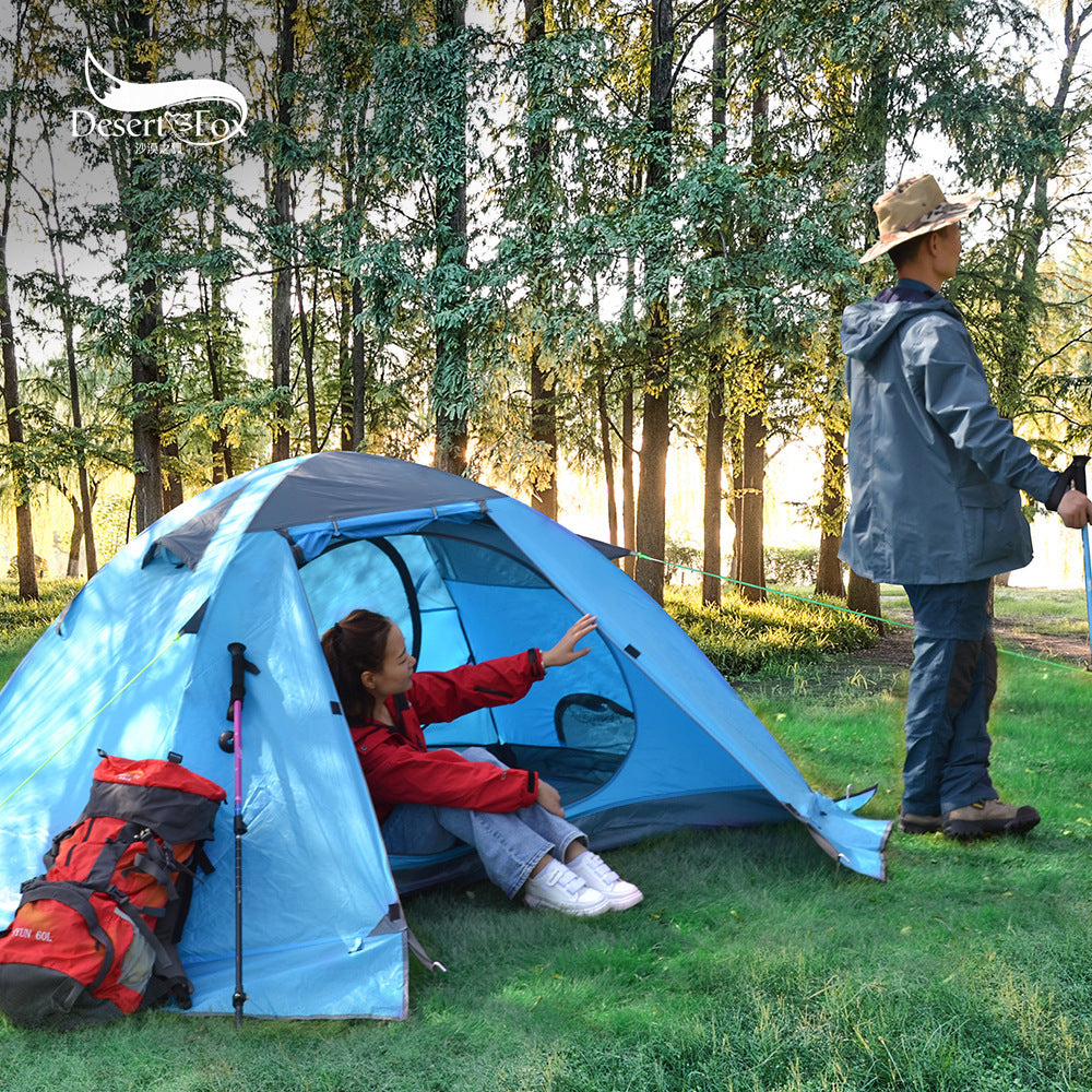 Desert Fox Outdoor Double Aluminum Camping Tent