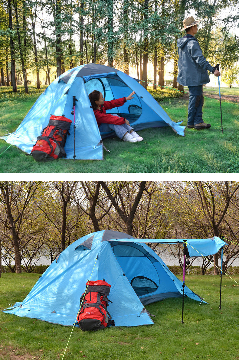Desert Fox Outdoor Double Aluminum Camping Tent