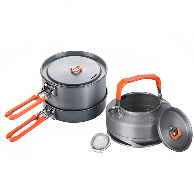 Outdoor Portable Camping Cookware and Picnic Heat-Resistant Set