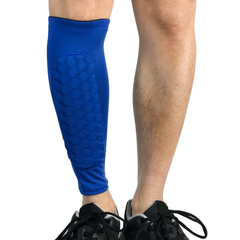 Football Shin Guards with Protective Pads, Leg Sleeves for Teen Sports Training