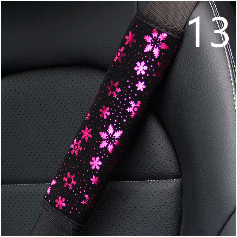 Ethnic Style Seat Belt Shoulder Cover For All Seasons