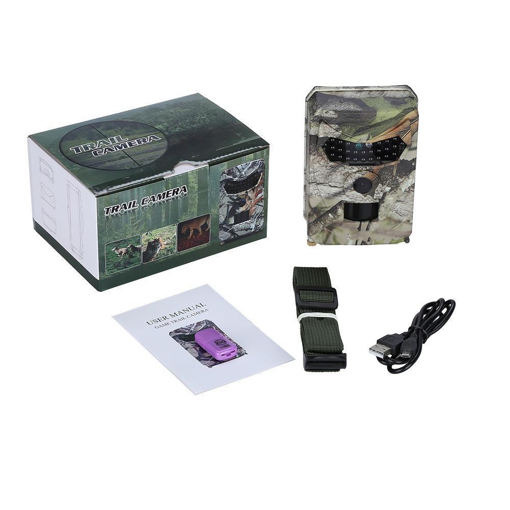 1080P Trail Game Camera with PIR Sensor and Night Vision