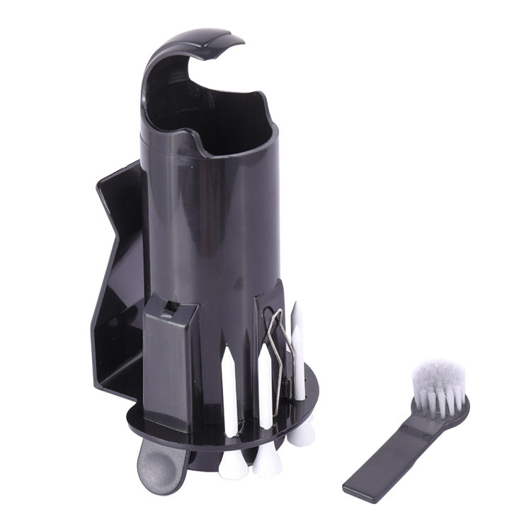 Golf Ball Brush with Fork Dowel Accessory