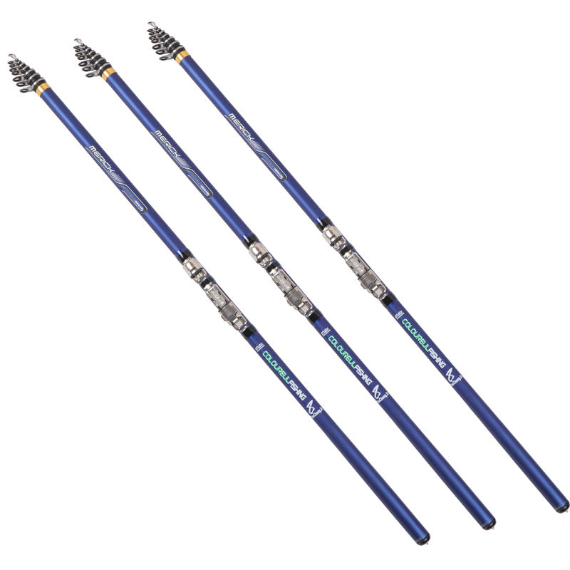 Blue Rock Carbon Fiber Fishing Rod for Durable Performance