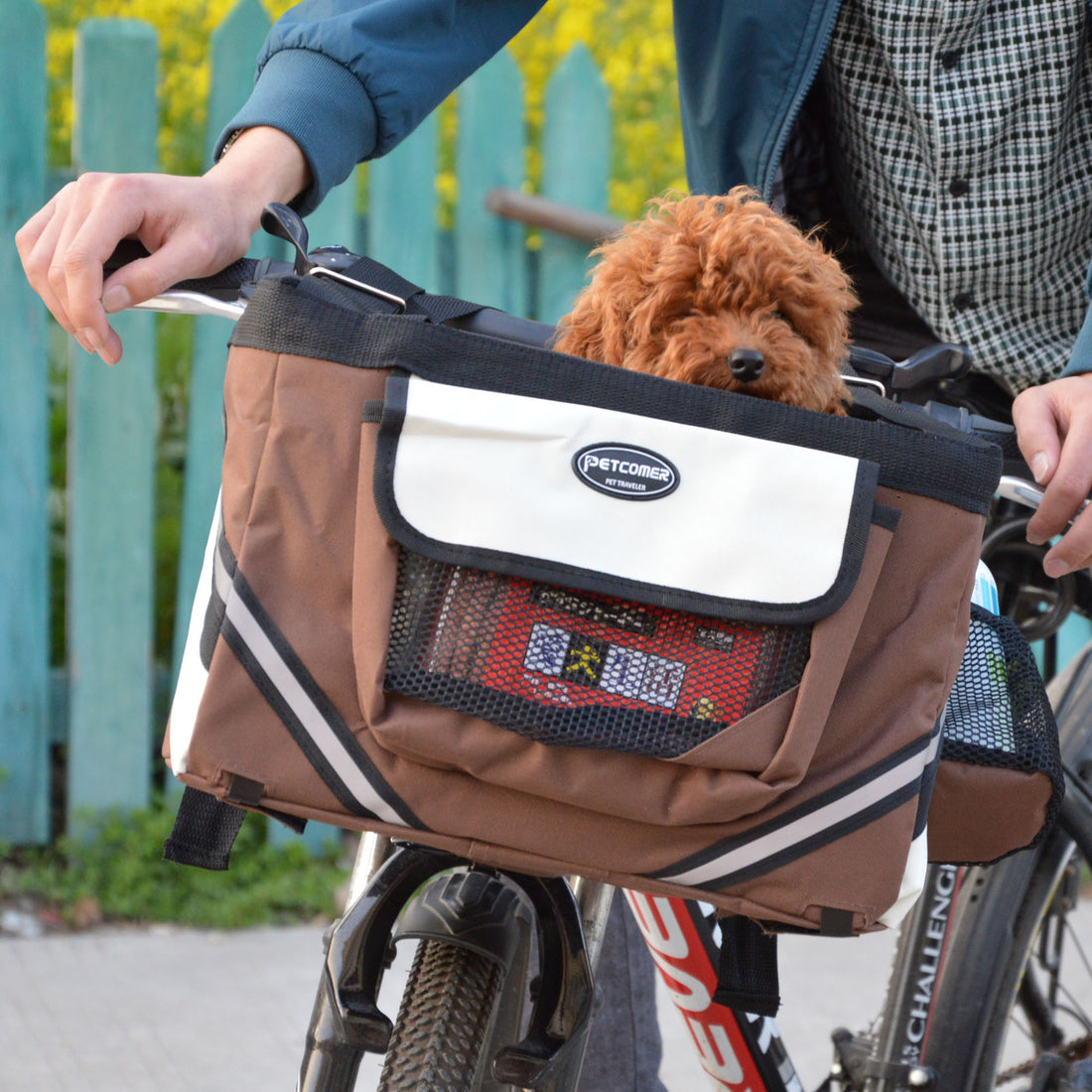 Removable Front Bike Basket Pet Carrier for Bicycle