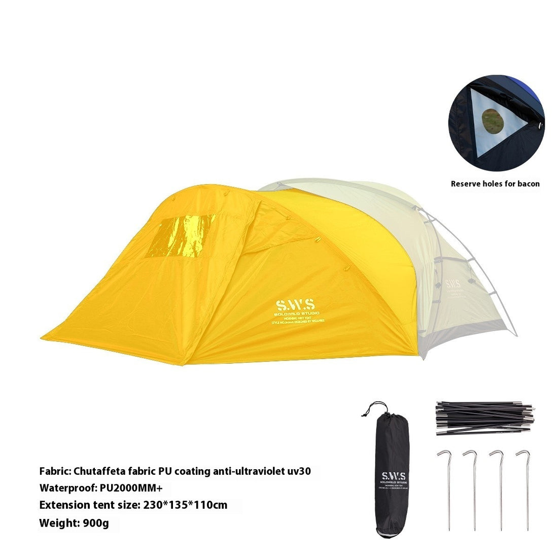 Outdoor Camping Tent and Equipment