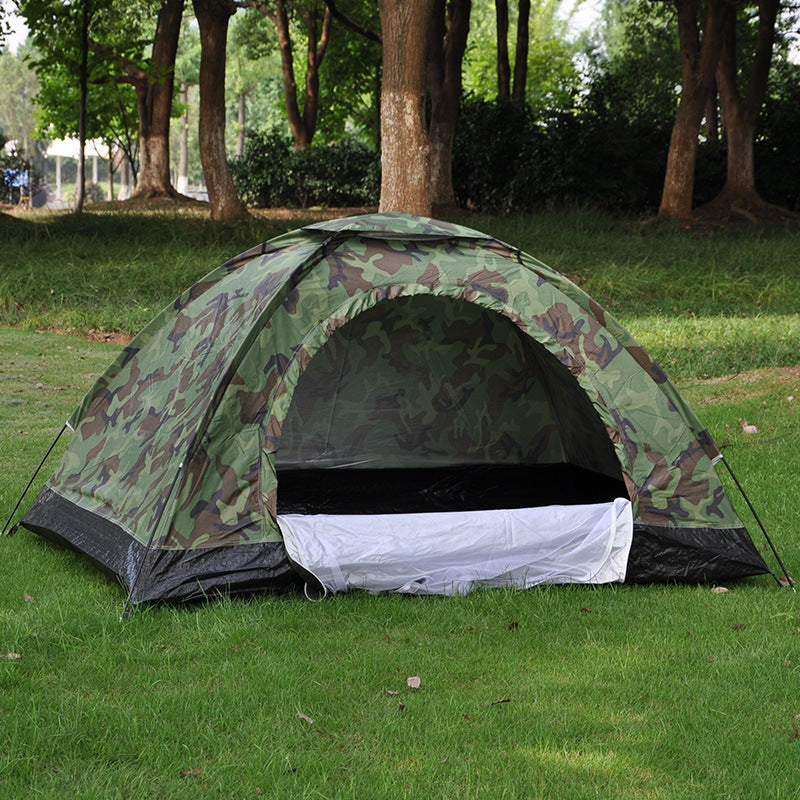 Double Camouflage Outdoor Leisure Camping Tent