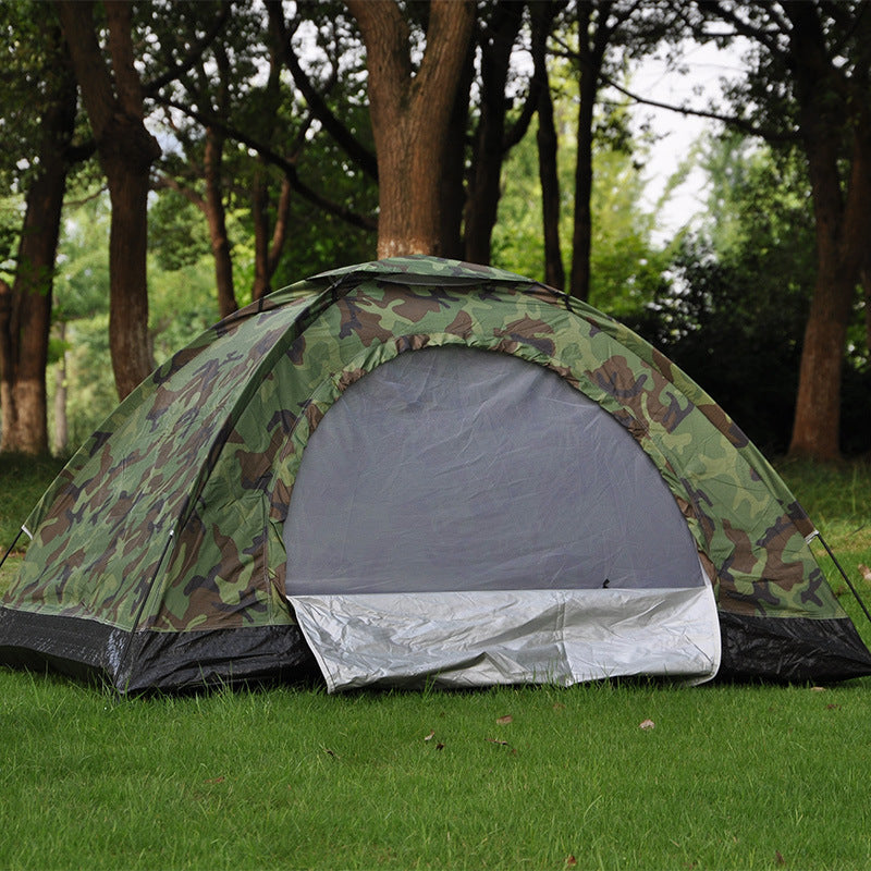 Double Camouflage Outdoor Leisure Camping Tent