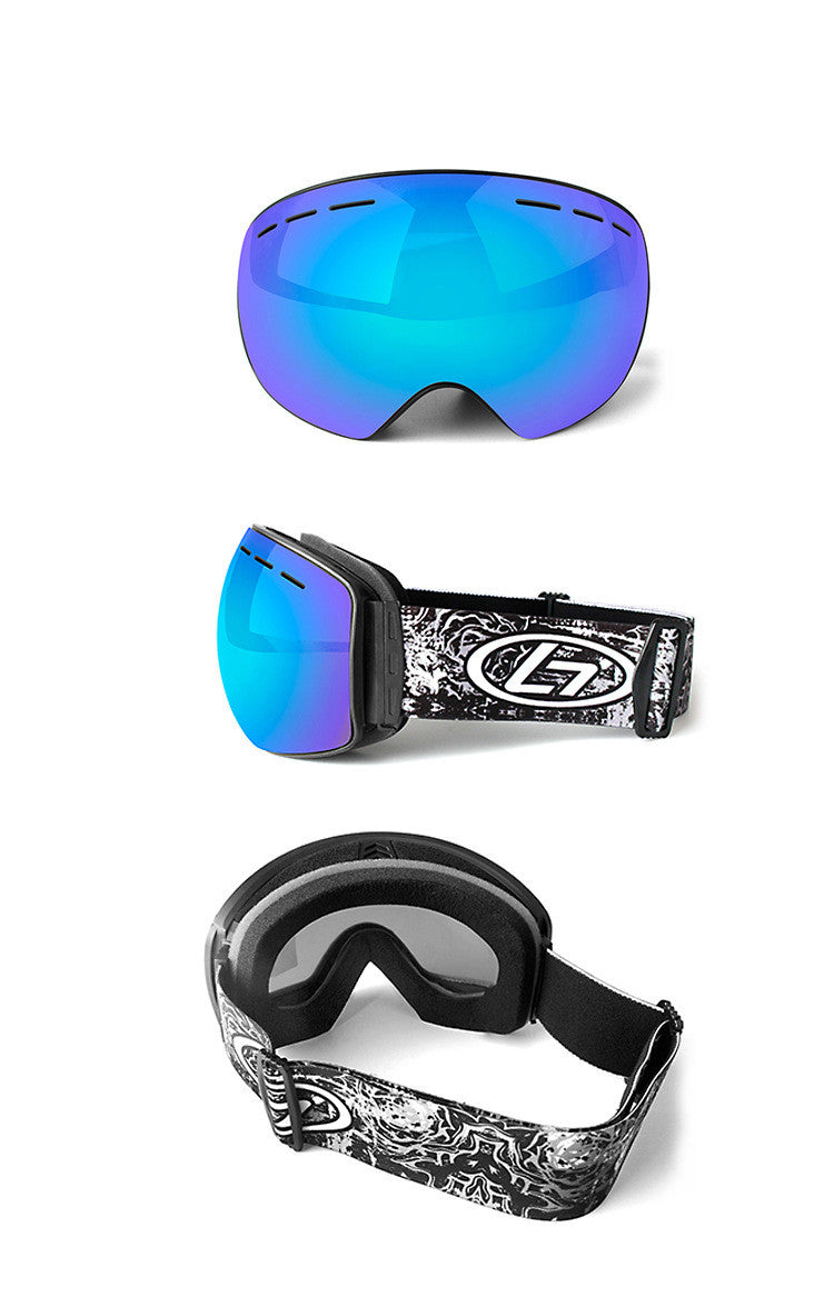 Windproof Ski Goggles with Full Windshield Protection for Winter Sports