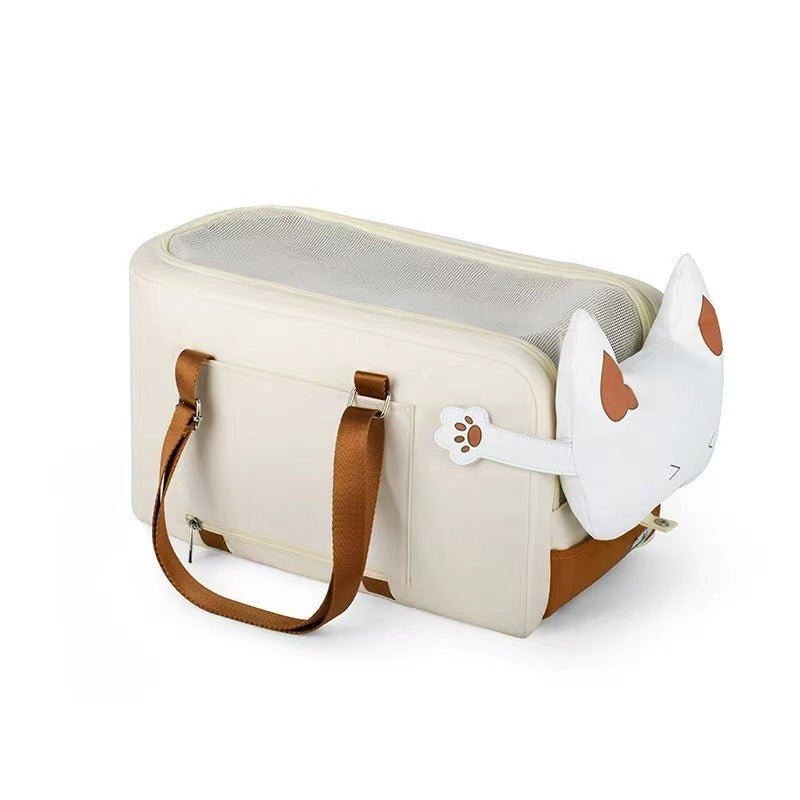 One-Shoulder Portable Outdoor Pet Travel and Bed Case