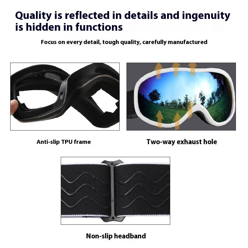 Men’s and Women’s Outdoor Ski Goggles for Snow Sports