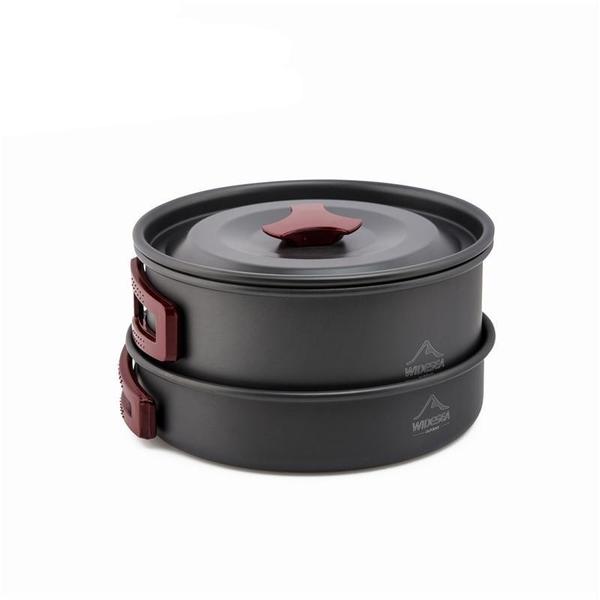 Portable Camping Cookware Set for Outdoor Cooking and Hiking
