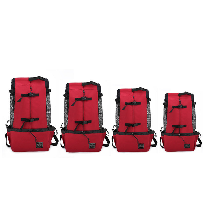 Double-Shoulder Portable Pet Travel Backpack Carrier