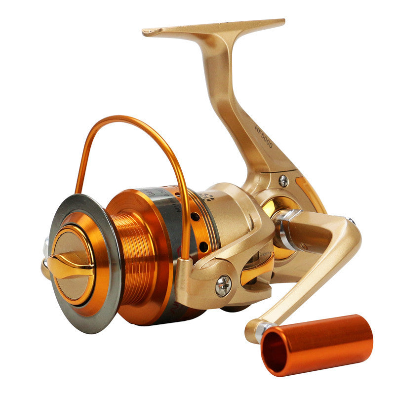 Metal Head Rocker Spinning Fishing Reel for Sea Rods