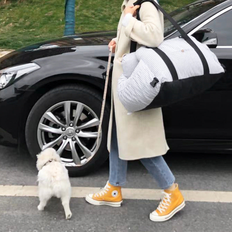 Safe Pet Travel Car Carrier