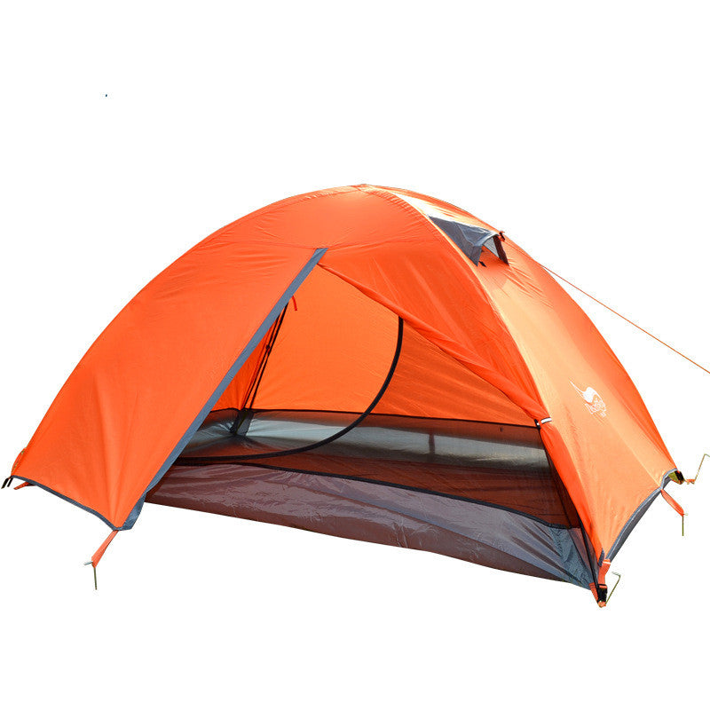 Outdoor Double Camping Tent with Sun Protection