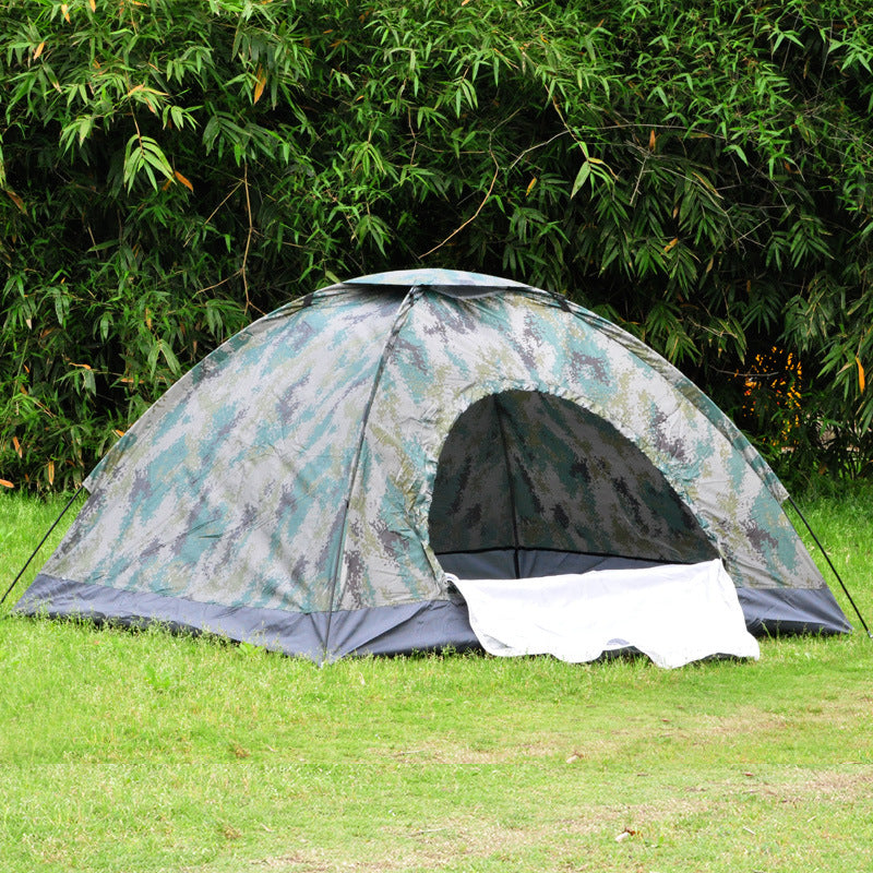 Double Camouflage Outdoor Leisure Camping Tent