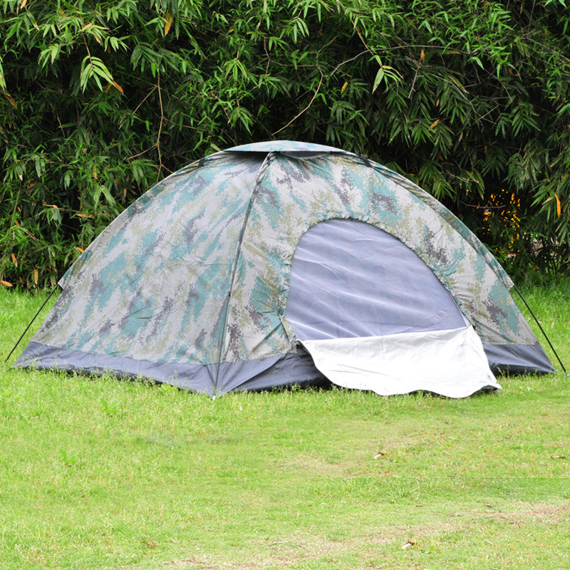 Double Camouflage Outdoor Leisure Camping Tent