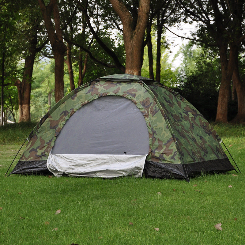 Double Camouflage Outdoor Leisure Camping Tent