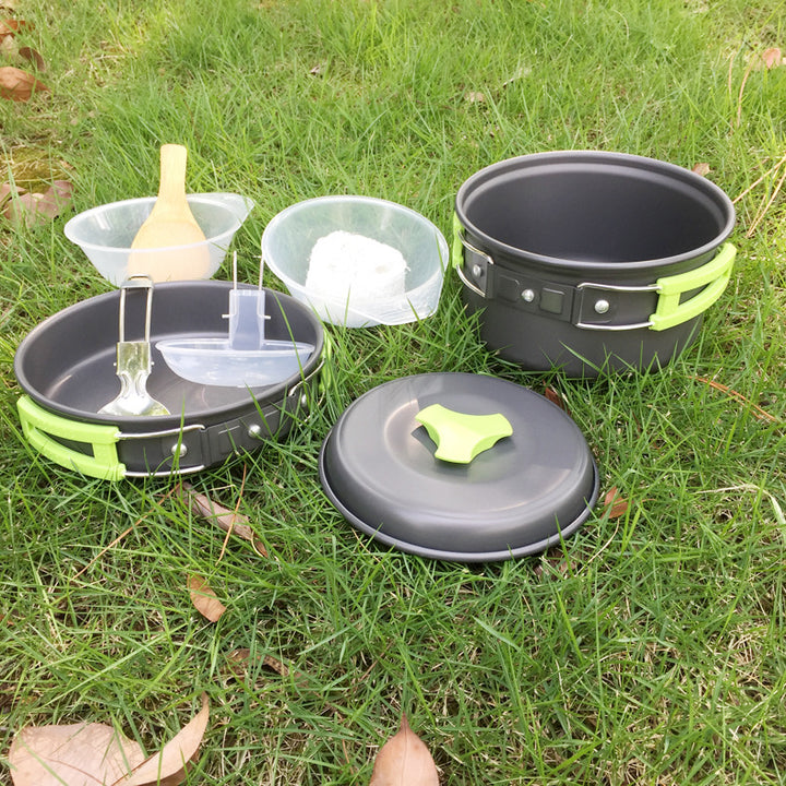 Outdoor Camping Cookware Set for 1–2 People