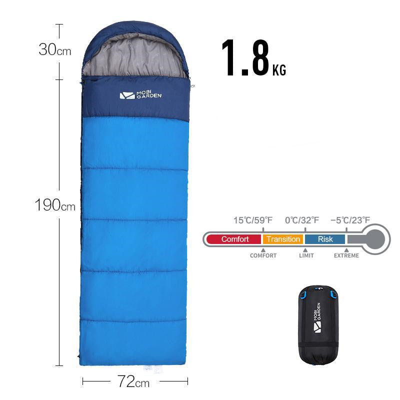 Thickened Mummy Sleeping Bag for Winter Outdoor Camping