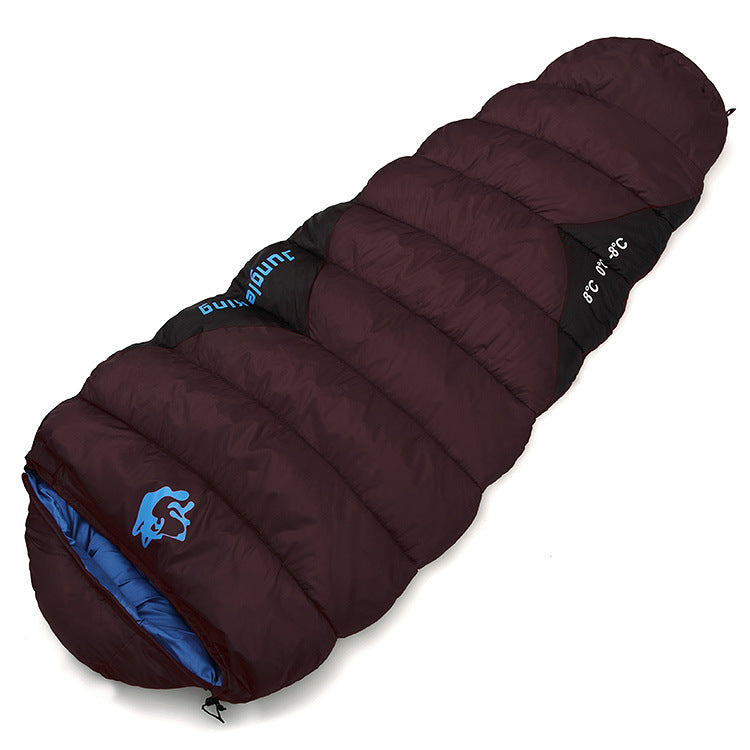 Outdoor Mummy Sleeping Bag for Autumn and Winter Camping