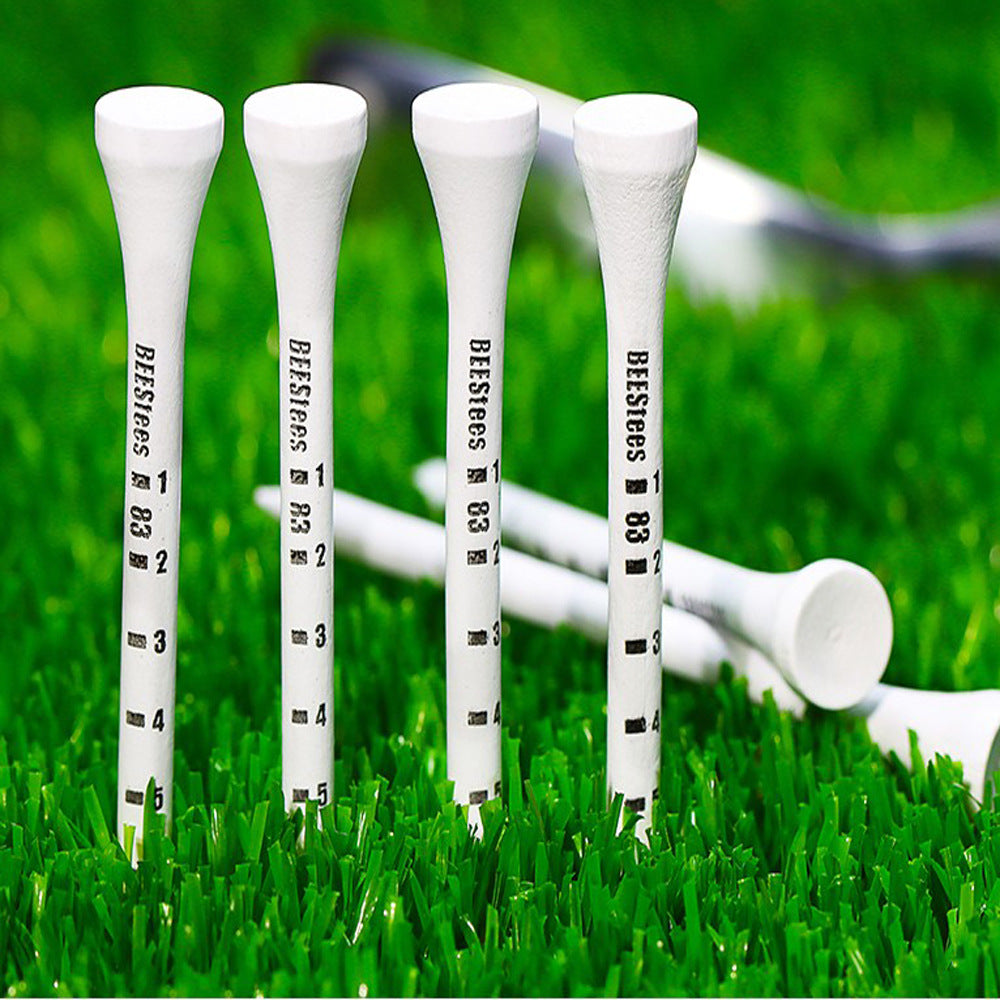 Wooden Golf Ball Tee with Digital Printing Scale