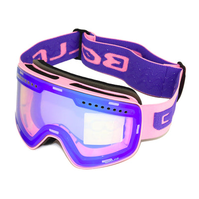 Double-Layer Ski Goggles for Enhanced Snow Sports Protection